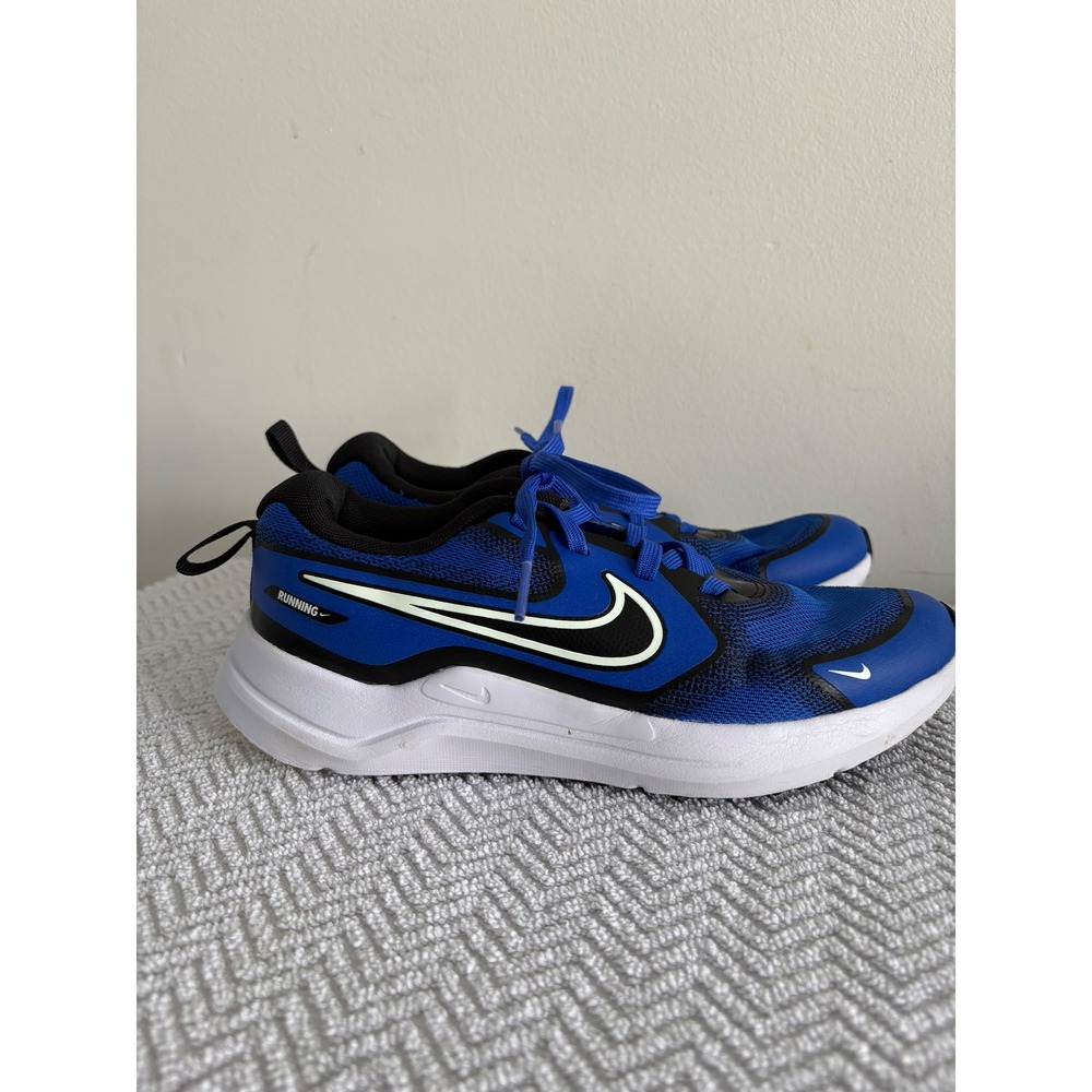 Nike Star Runner 4 Kids Running Shoes Blue Black HM4402-407 Size 4.5Y